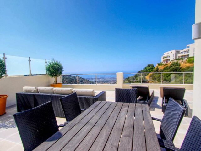 Amazing panorama sea view penthouse large terrace heated pool gym best offer Beautiful view from Villa and fast access to airport