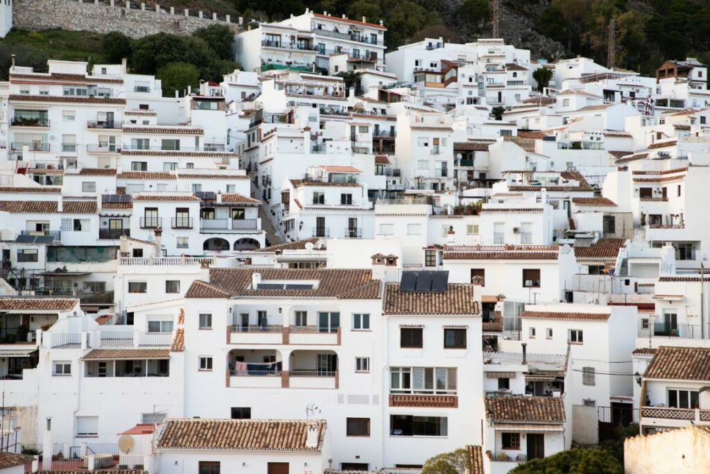 Marbella Hotel, Marbella Hotel, picturesque village of  Mijas. Costa del Sol, Andalusia, Spain