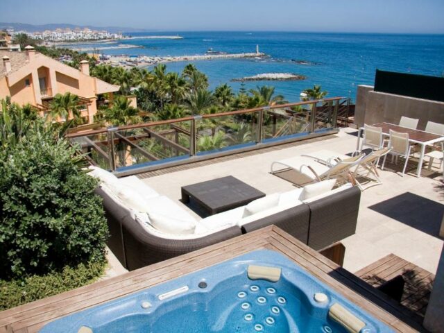 Luxury Gran Hotel Guadalpín Banus at Mistral Beach is a Perfect Holiday Destination on Costa Del Sol Marbella Next to Puerto Banus