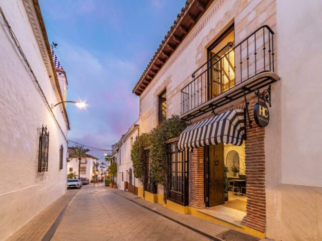 Beautiful Hotel Claude Marbella is a Cheap and Central Stay in Old Town of Marbella close to the Beach with Top Restaurants 